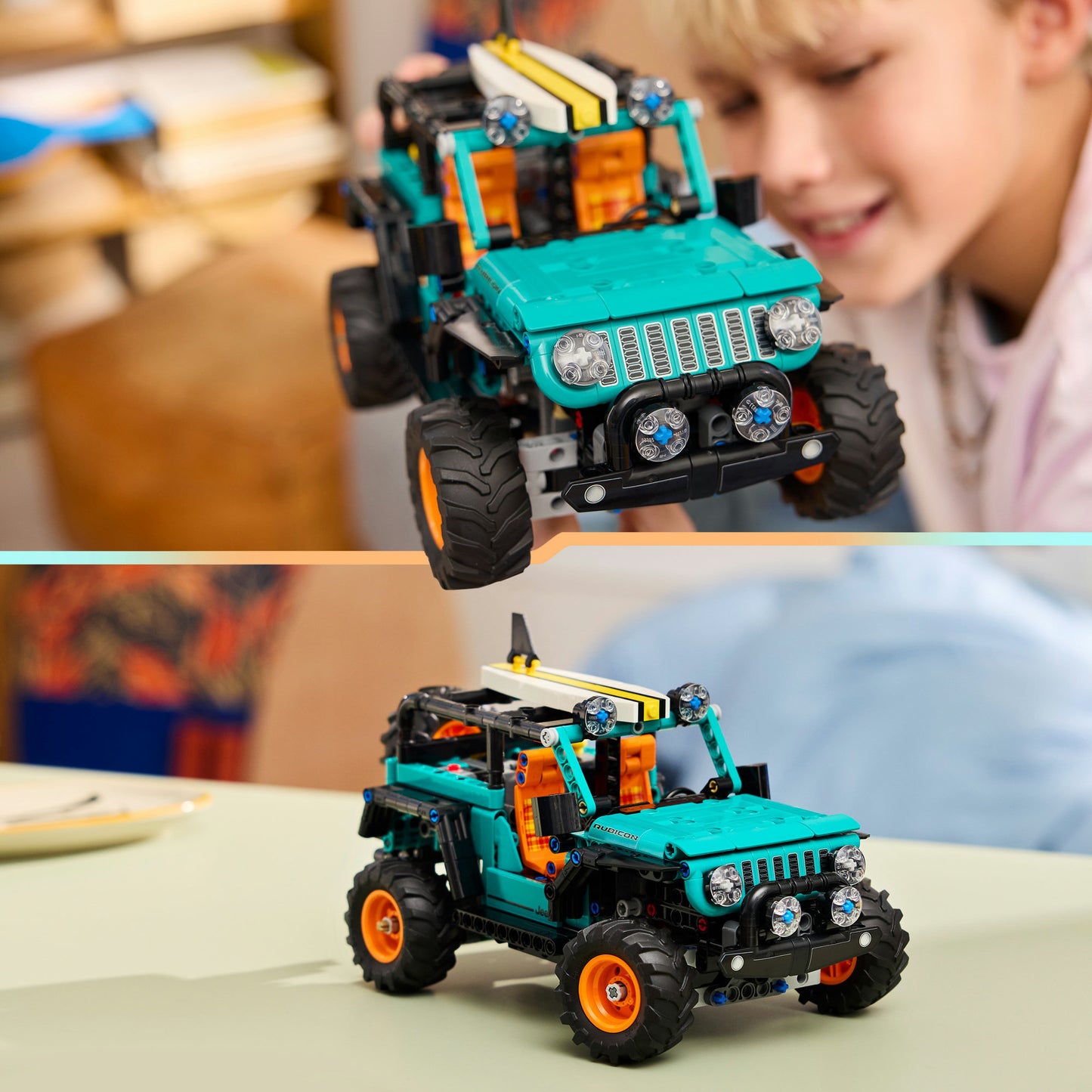 Lego technic 42227 jeep wrangler rubicon terreinwagen