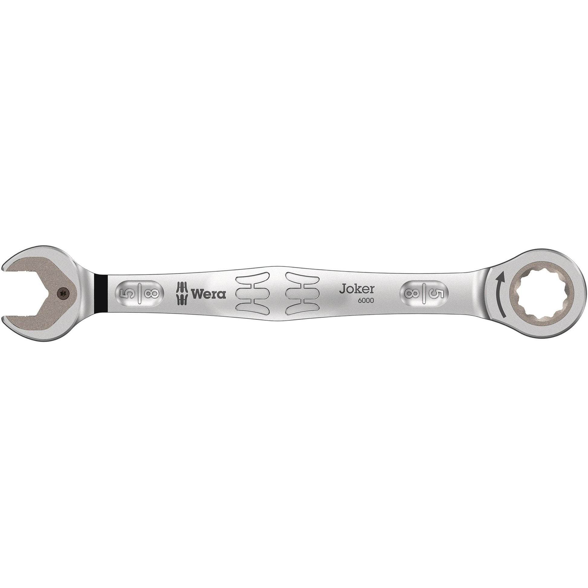 Wera 9632 magneetstrip 6000 joker imperial 1 steek-ringratelsleutelset moersleutel (inch, 8‑delig)