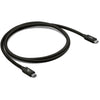 Club 3d usb-c 80gbps certified 240w 8k 240hz kabel (zwart, 1.2m)