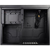 Silverstone sst-gd09b htpc behuizing (zwart | 2x usb-a)