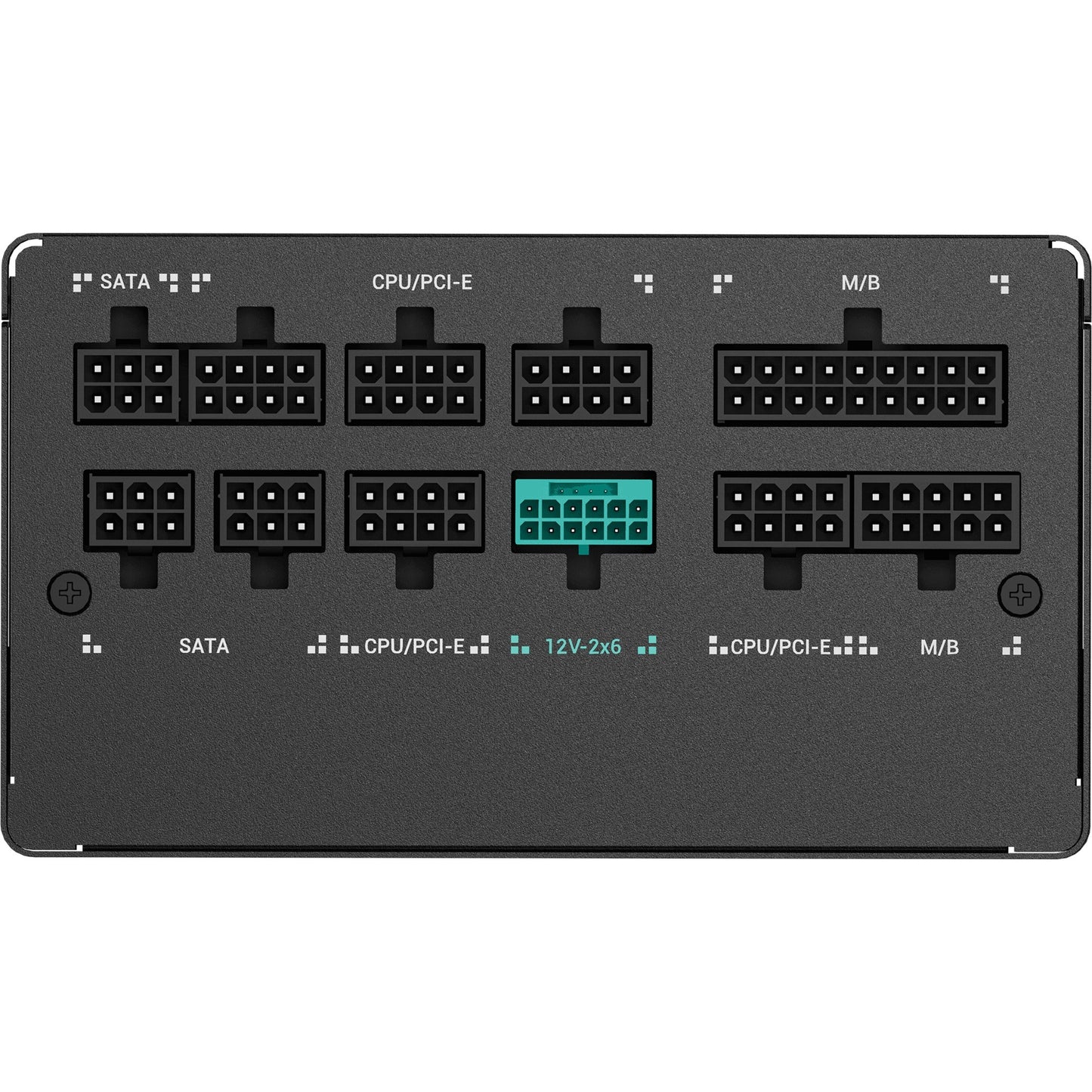Deepcool pn650m modulaire 650 watt voeding (zwart, 3x pcie)