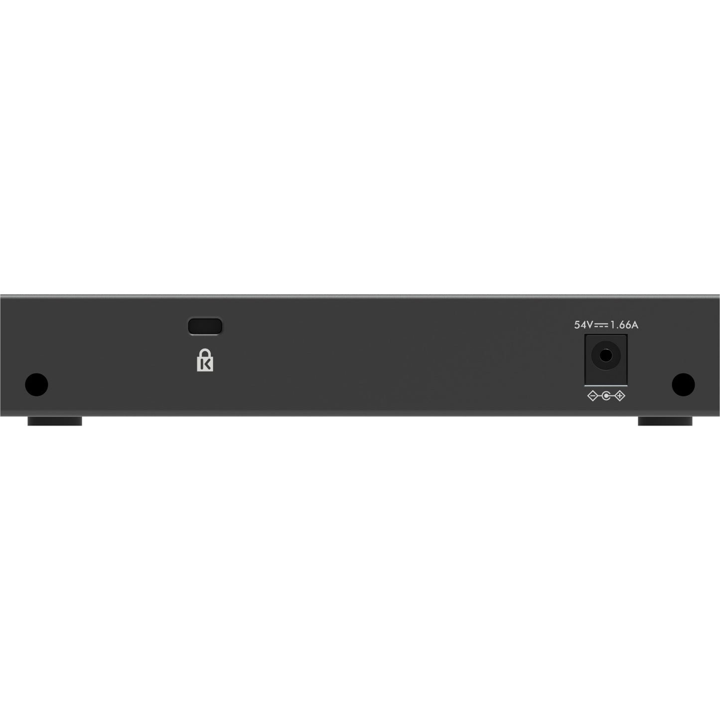 Netgear 5-port gigabit ethernet poe+ unmanaged switch (gs305pp) (zwart)