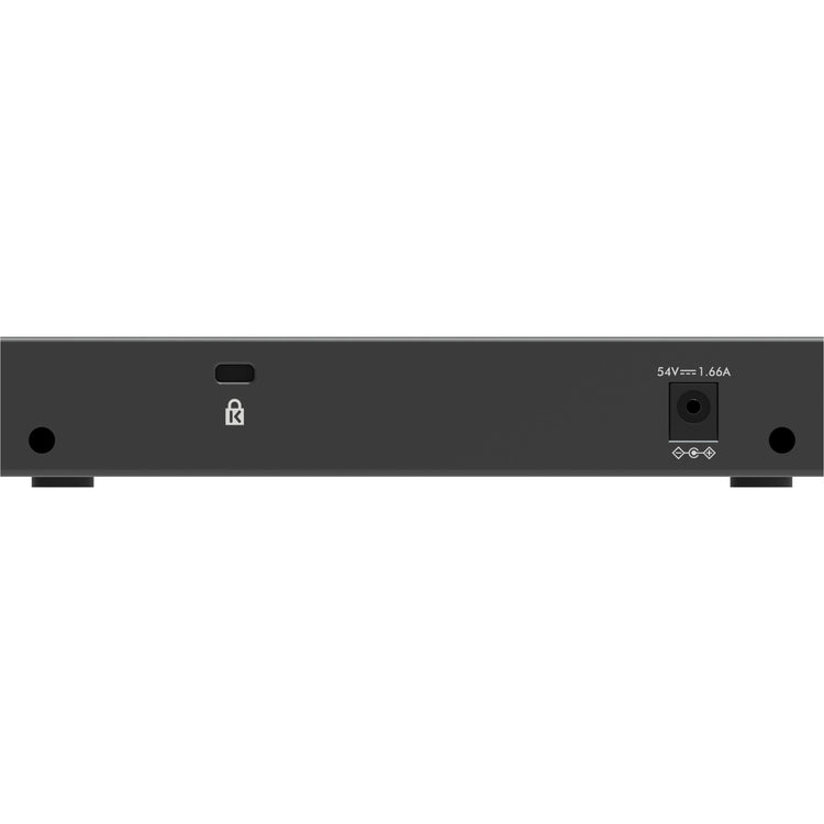 Netgear 5-port gigabit ethernet poe+ unmanaged switch (gs305pp) (zwart)
