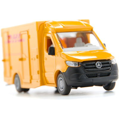 Siku super - mercedes-benz sprinter dhl koerierdienst modelvoertuig (schaal 1:50)