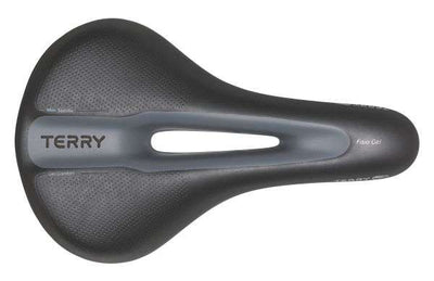 Terry zadel Fisio gel heren zwart