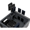 Silverstone crown 04 htpc behuizing (donkergrijs | 4x usb-a | 1x usb-c)