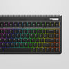 Iqunix og80 dark side wireless mechanical keyboard (zwart, us lay-out (qwerty), cherry mx brown, 80% (tkl), rgb leds, hot-swappable, pbt, 2.4ghz | bluetooth 5.1 | usb-c)