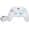 Powera advantage controller met kabel voor de xbox series x|s - poolijs (wit blauw, xbox series x|s, xbox one, pc)