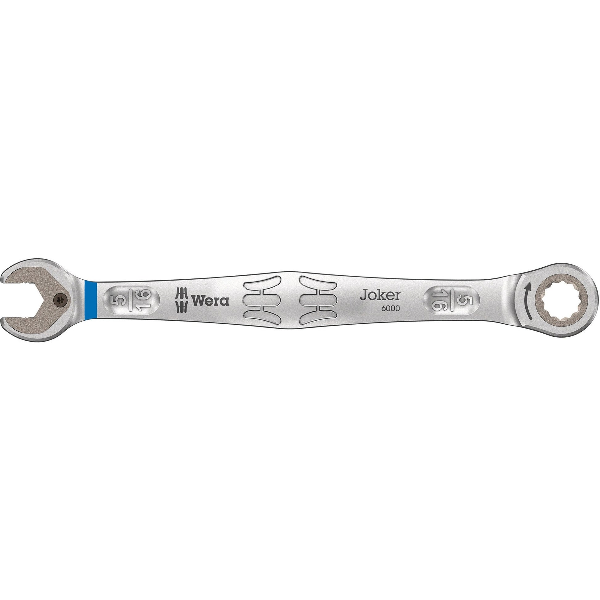 Wera 9632 magneetstrip 6000 joker imperial 1 steek-ringratelsleutelset moersleutel (inch, 8‑delig)