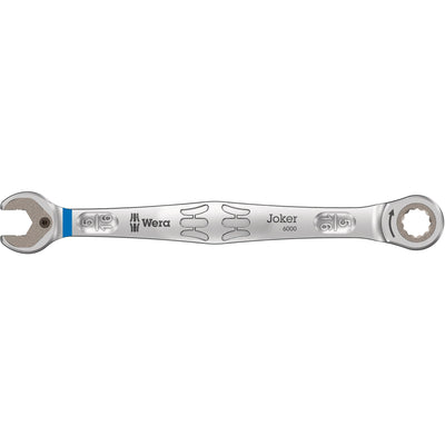 Wera 9632 magneetstrip 6000 joker imperial 1 steek-ringratelsleutelset moersleutel (inch, 8‑delig)