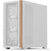 Aerocool b301a mini tower behuizing (wit | 1x usb-a | 1x usb-c | rgb)