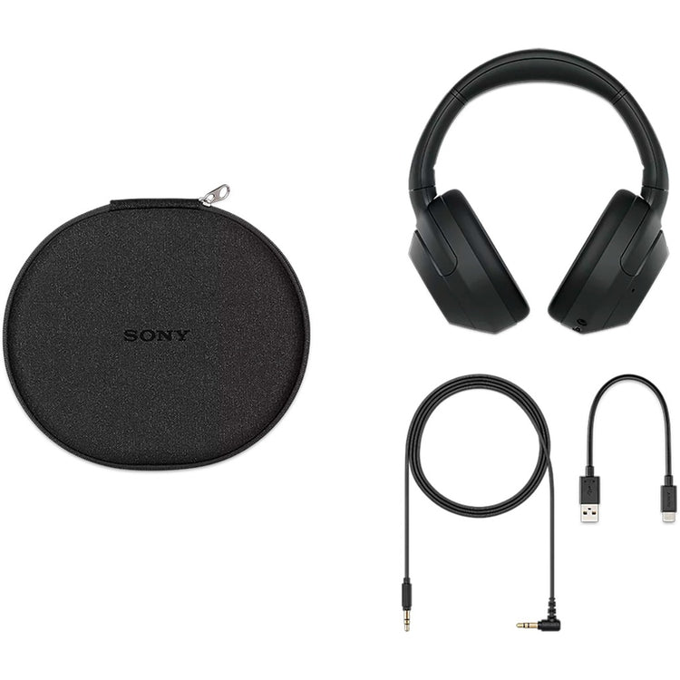 Sony ult wear draadloze koptelefoon met noise canceling over-ear headset (zwart, bluetooth)
