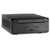 Inter-tech itx mw-02 ii htpc behuizing (zwart | 1x usb-a | 1x usb-c)