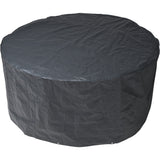 Nature beschermhoes voor tuinmeubelset rond afdekking (zwart, 6030604) - afbeelding 2