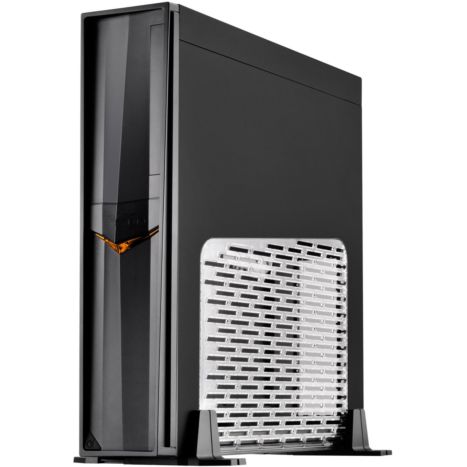 Silverstone sst-rvz02b-w window-kit desktop behuizing (zwart | 2x usb-a | window)
