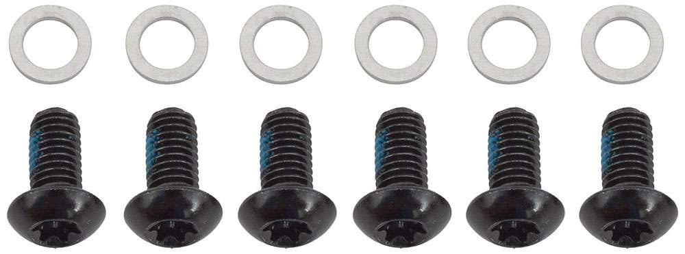 Quaxar iris ultra-lightweight 6-hole disc rotor