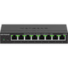 Netgear 8-port 2.5g multi-gigbit ethernet plus switch (ms308e) (zwart, managed)