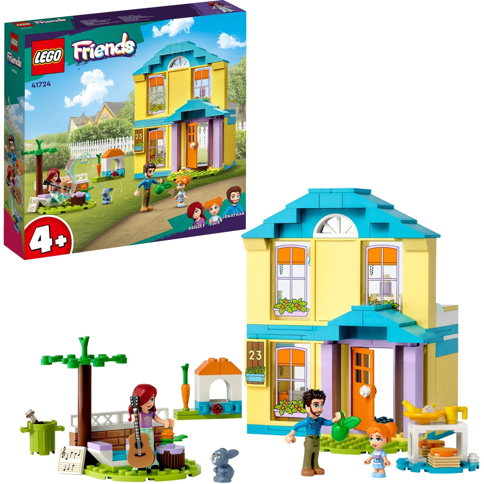 Lego friends - paisley’s huis constructiespeelgoed (41724)