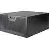Silverstone rm51 rack behuizing (zwart | 5u | 2x usb-a | 1x usb-c)