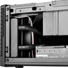 Silverstone sst-sg13b-c mini tower behuizing (zwart | 1x usb-a | 1x usb-c)