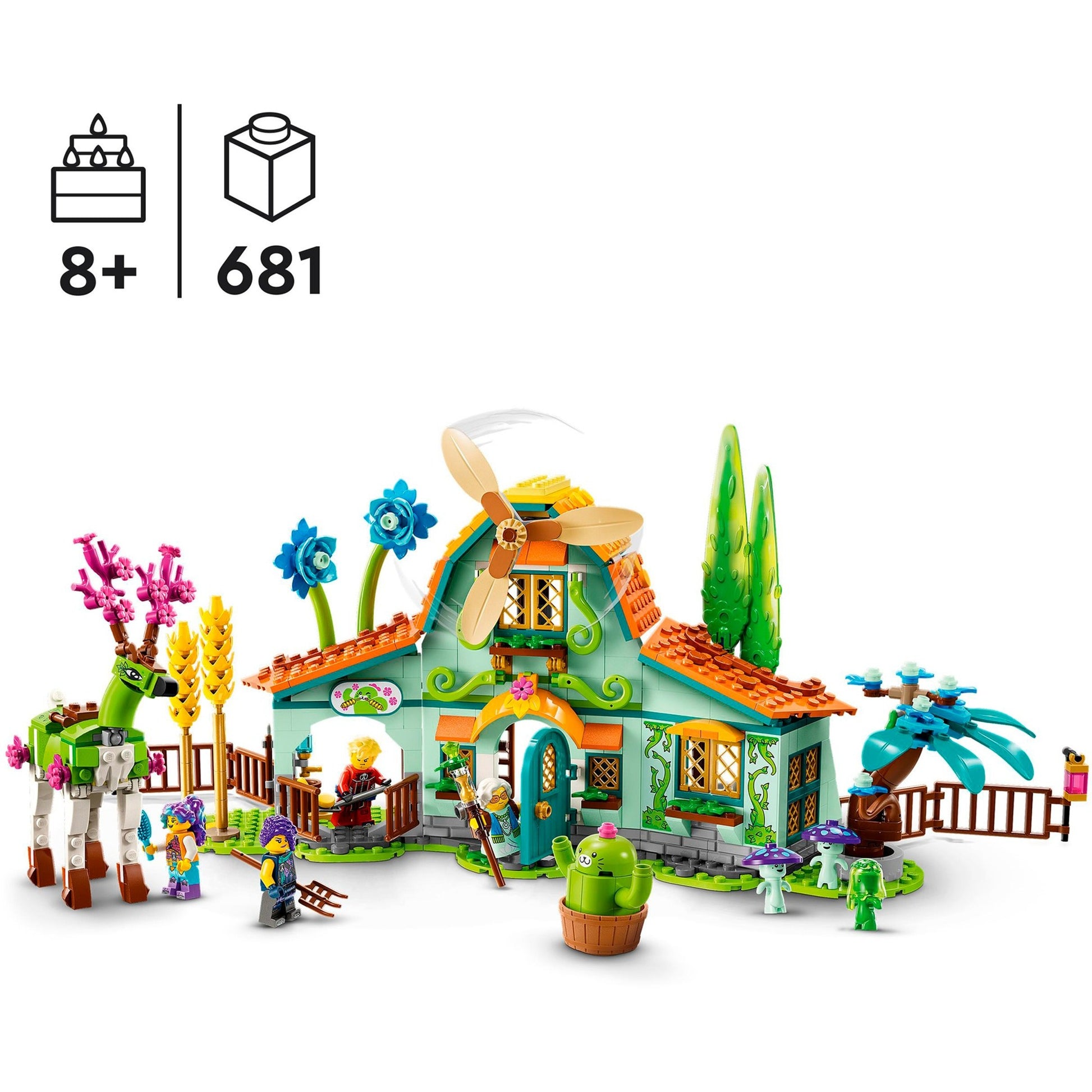Lego dreamzzz - stal met droomwezen constructiespeelgoed (71459)
