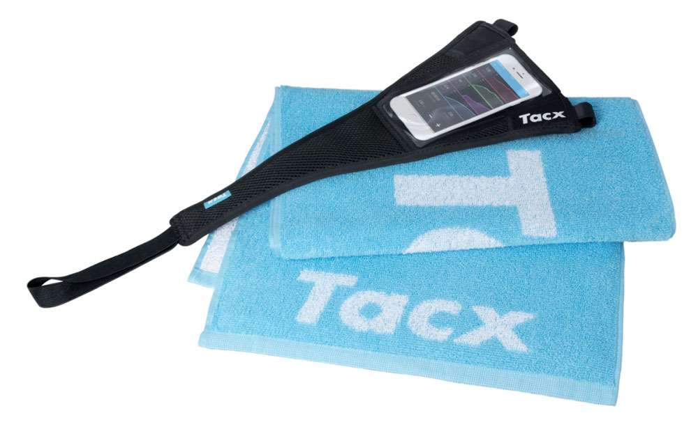 Garmin tacx® sweat set incl. smartphone sweat catcher + towel t2935