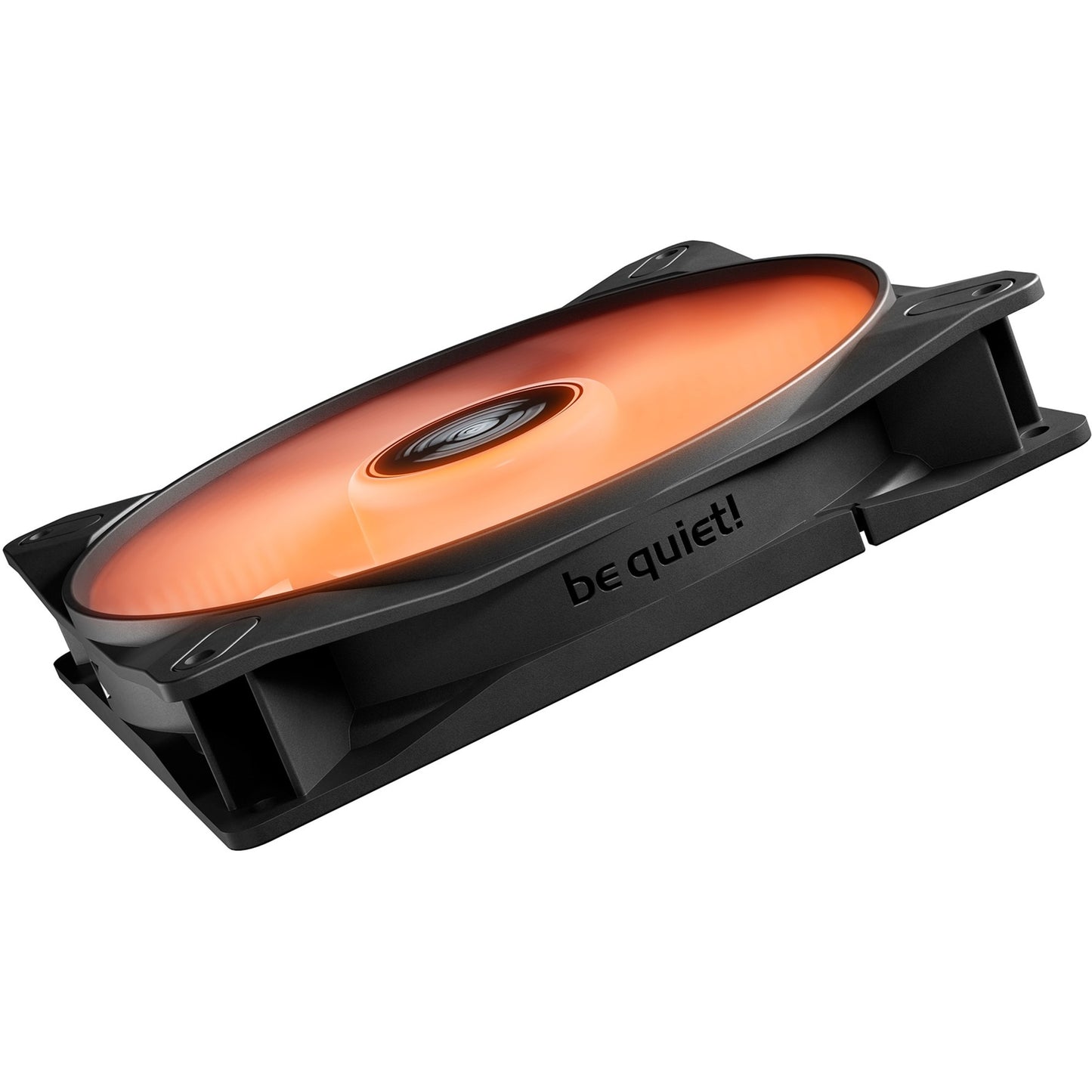 Be quiet! light wings lx pwm rgb case fan (zwart, 140 x 140 x 25 mm)