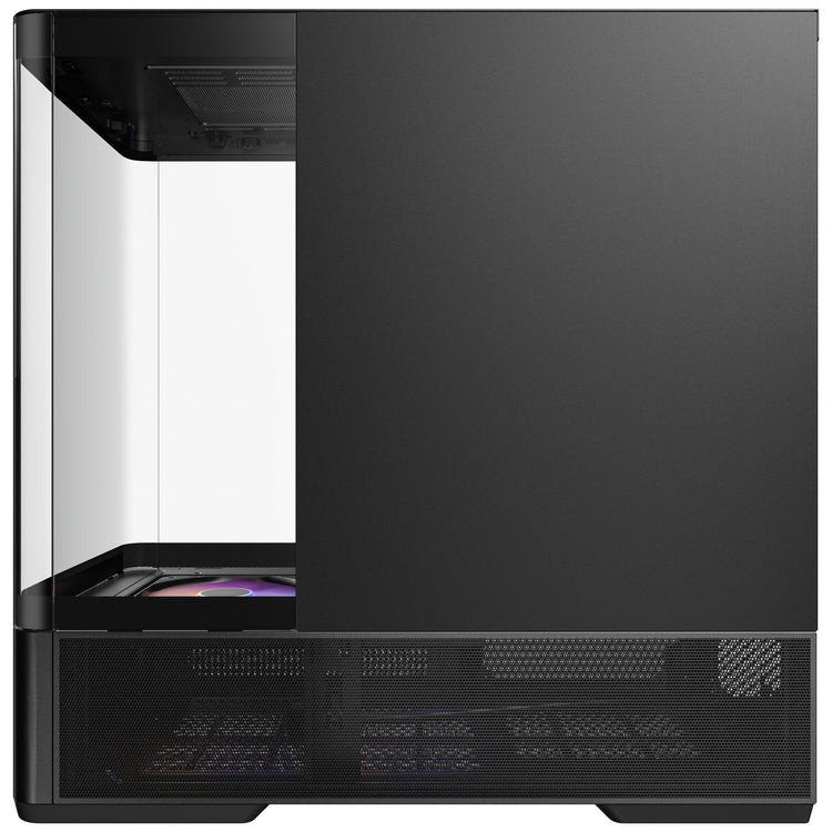 Antec c6 curve argb midi tower behuizing (zwart | 2x usb-a | 1x usb-c | tempered glass)