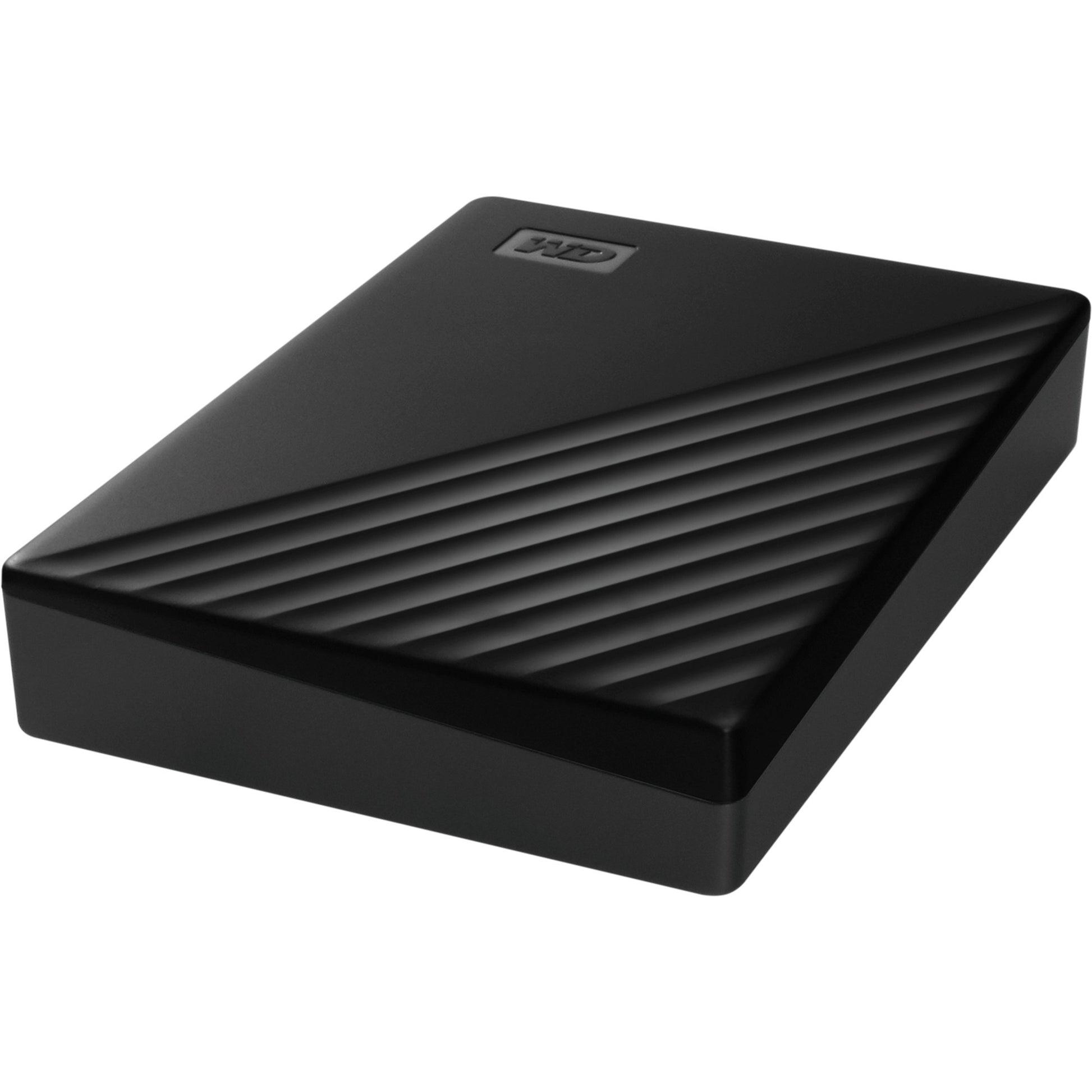 Wd my passport 5 tb externe harde schijf (zwart, bpkj0050bbk-wesn, micro-usb-b 3.2 (5 gbit s))