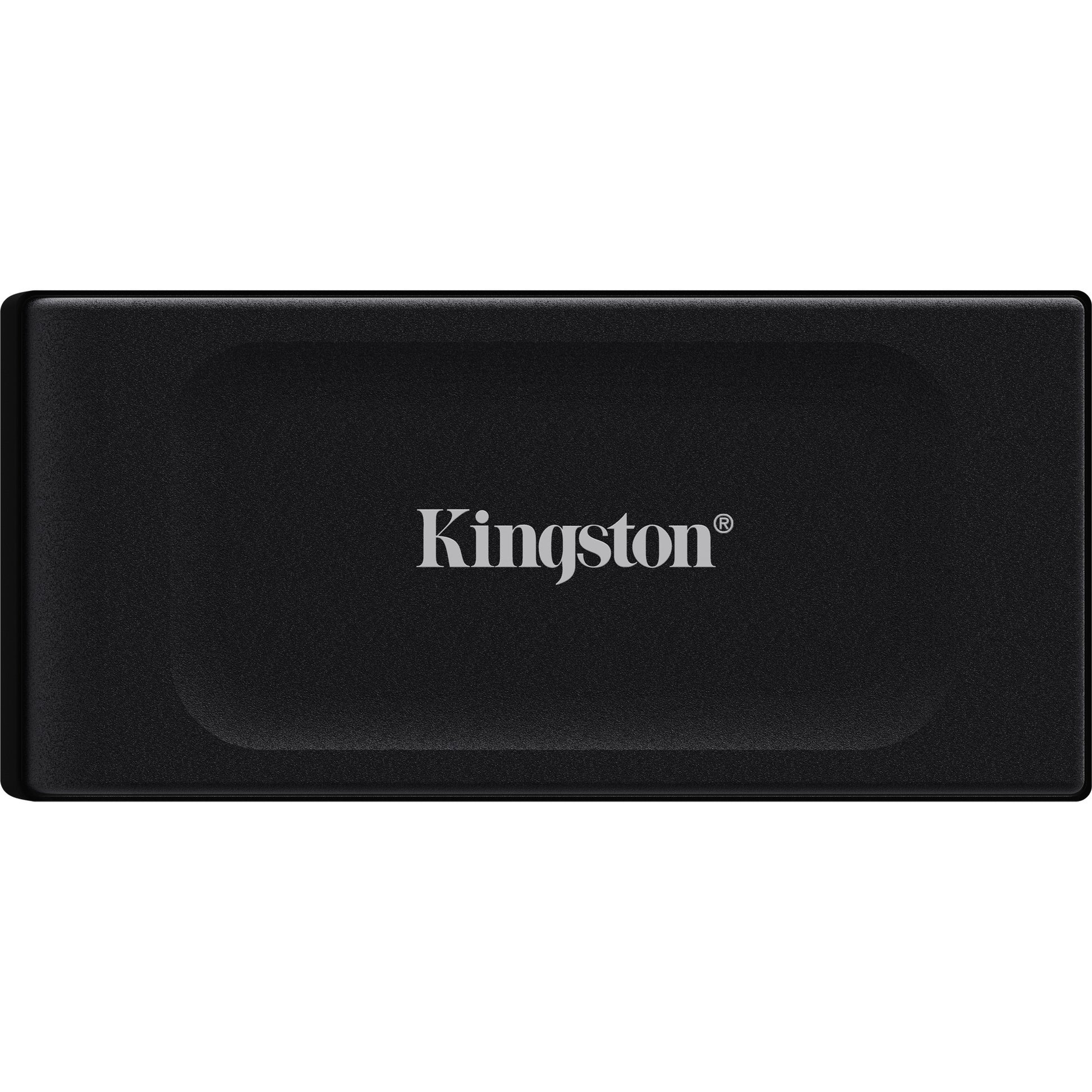 Kingston xs1000 portable 1 tb externe ssd (zwart, sxs1000 1000g, usb-a 3.2 (10 gbit s))