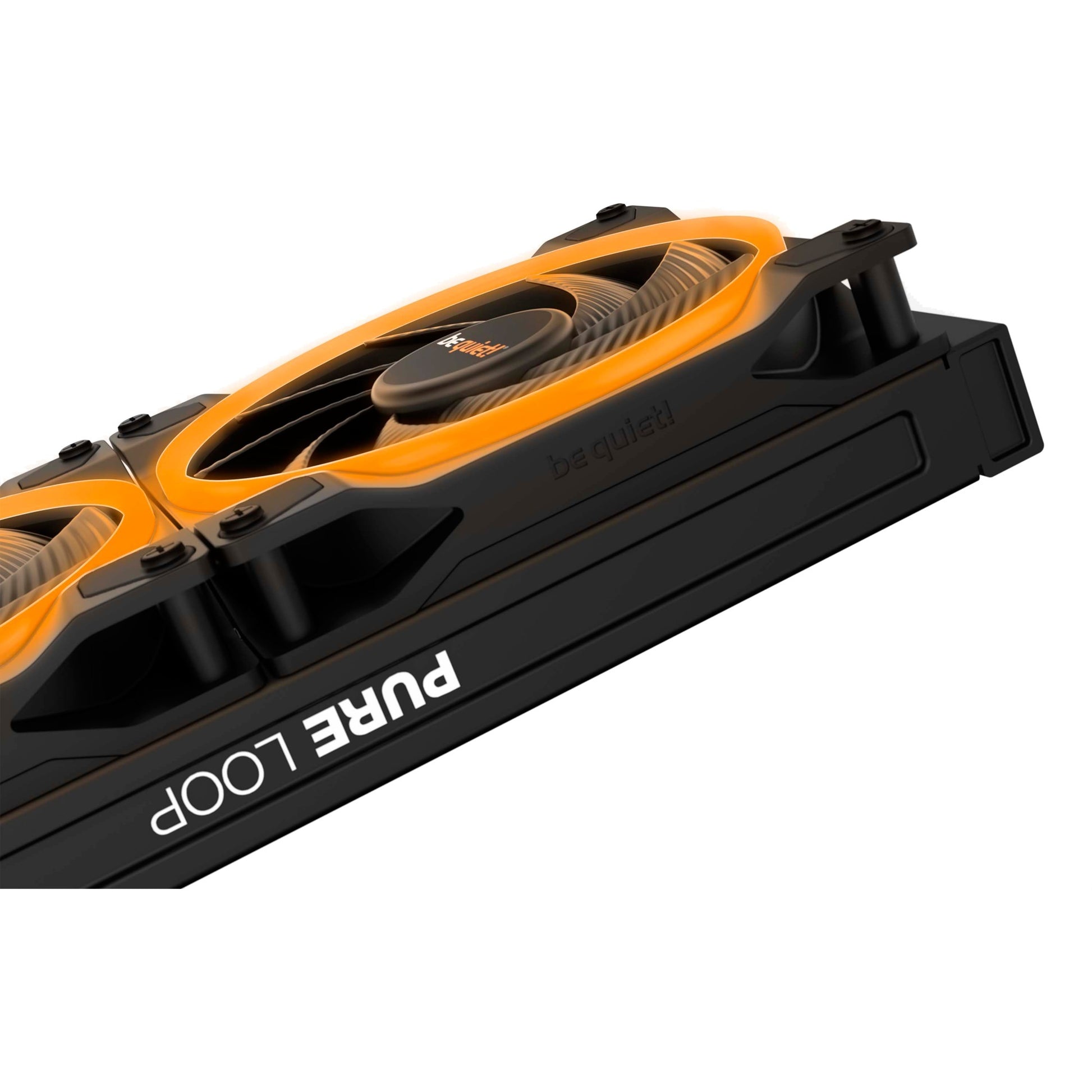 Be quiet! light wings pwm high-speed rgb case fan (zwart, 140 x 140 x 25 mm)