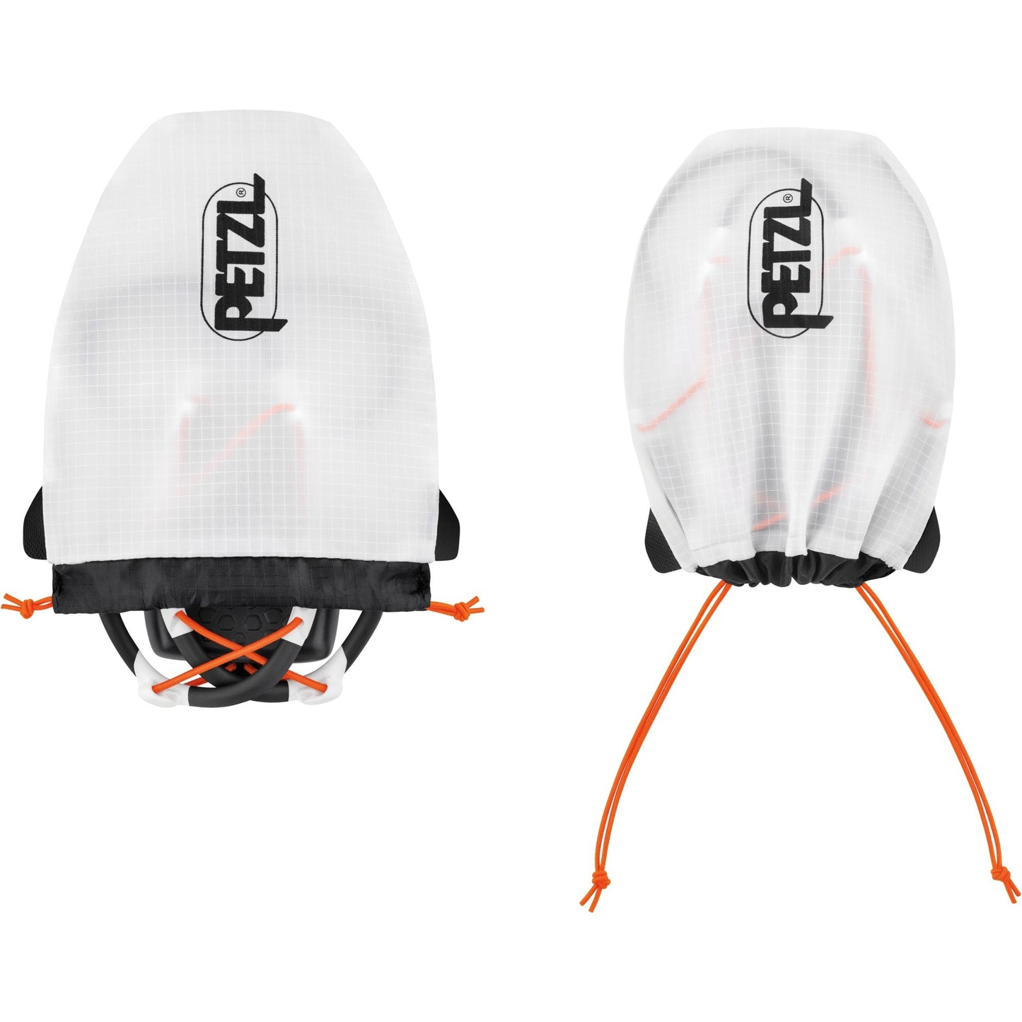 Petzl iko hoofdlamp ledverlichting (zwart wit)