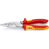 Knipex elektro installatietang 13 96 200 t (rood geel)