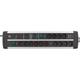 Brennenstuhl premium-protect-line 14-voudige stekkerdoos met overspanningsbeveiliging en usb-poorten (usb a-poorten 5v 3,10a, 15,5w, 2 schakelaars, 3m kabel, made in germany) - afbeelding 2