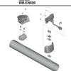 Shimano steps bm-en600 battery mount for down tube