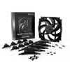 Be quiet! silent wings pro 4 pwm case fan (zwart, 140 x 140 x 25 mm)