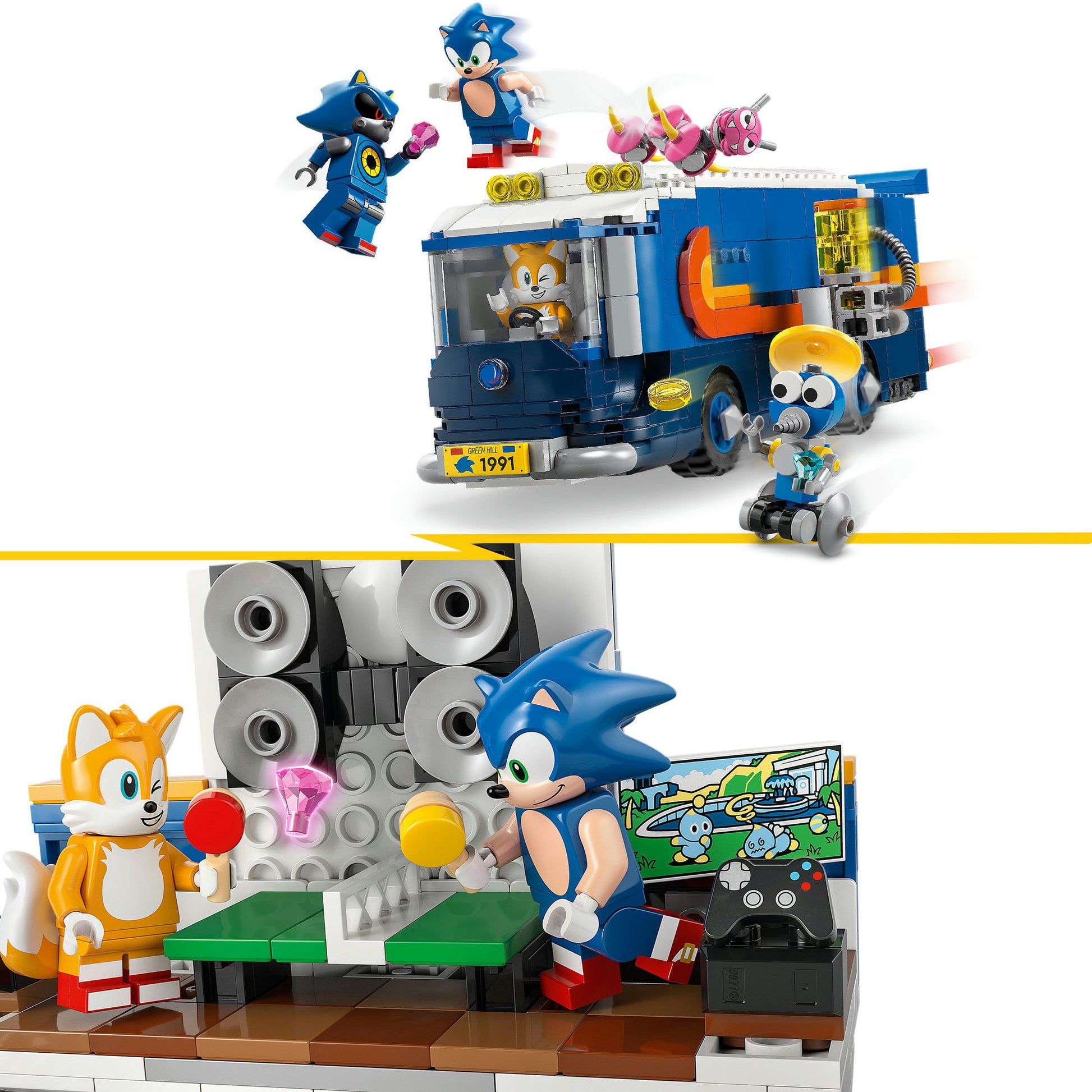 Lego ® sonic the hedgehog™ team sonic commandotruck - 77006