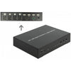 Delock kvm 4-in-1 multiview switch 4x hdmi met usb kvm-switch