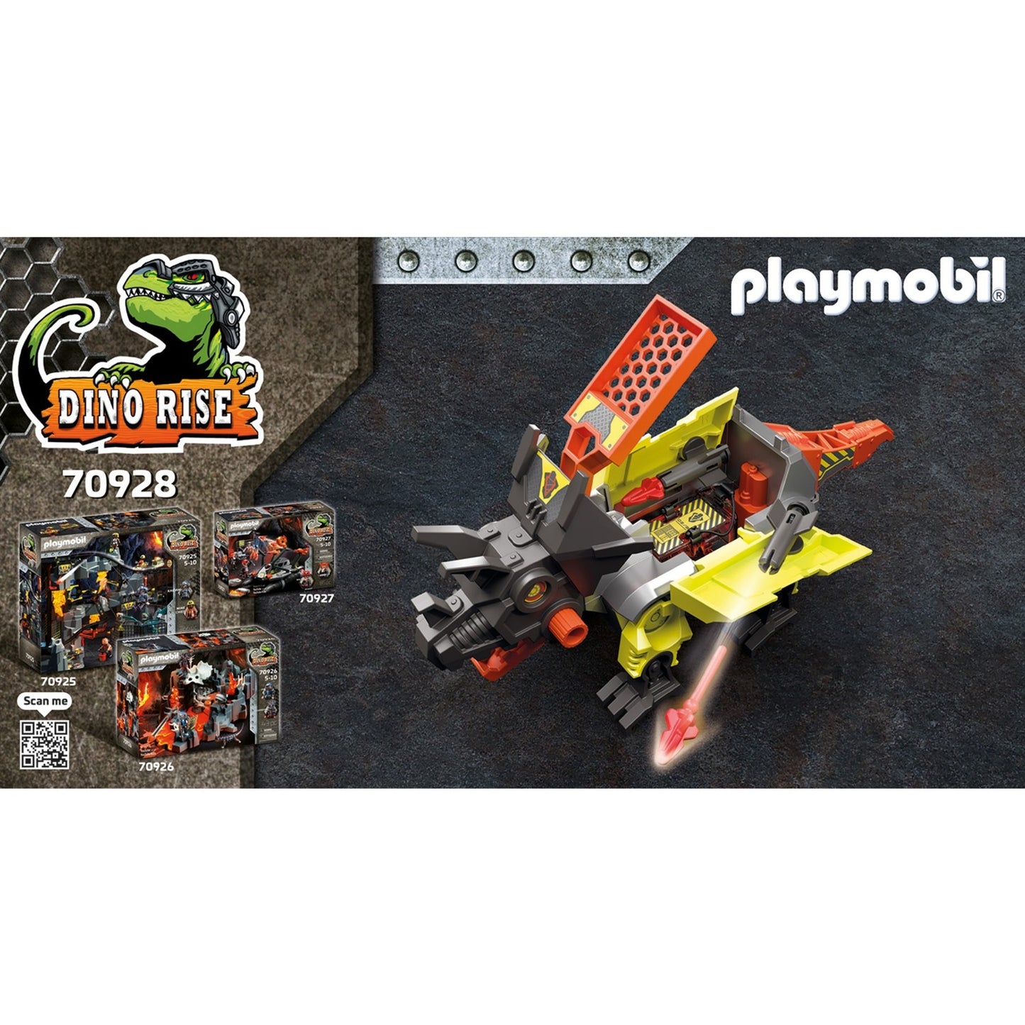 Playmobil dino rise robo-dino vechtmachine - 70928
