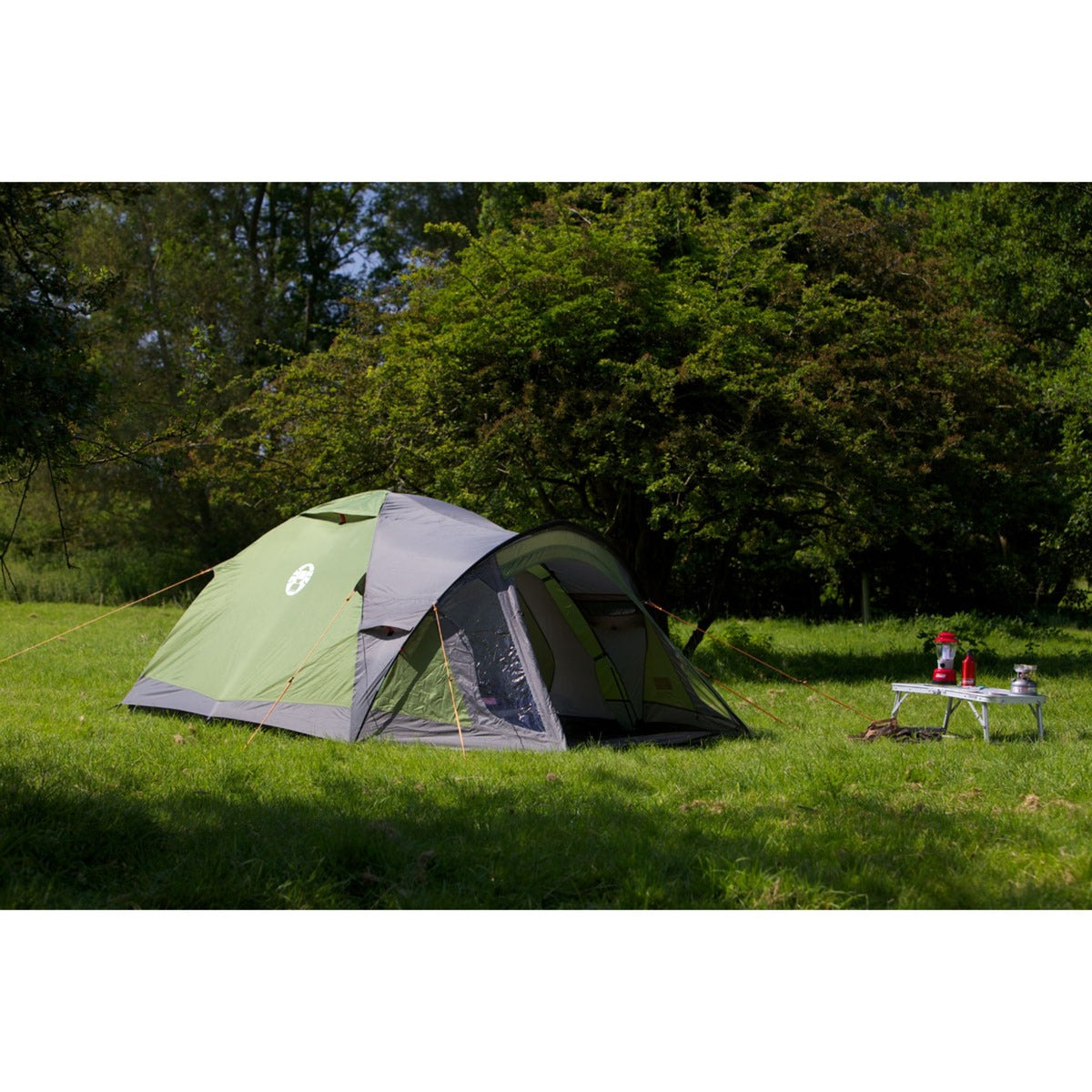 Coleman darwin 2+ tent (groen grijs)