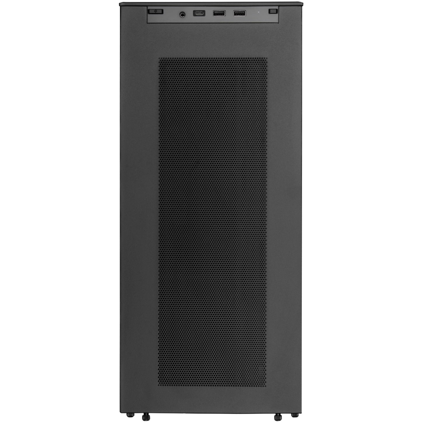 Silverstone sugo 17 mini tower behuizing (zwart | 2x usb-a | 1x usb-c)