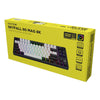 Hator skyfall mag ultima 8k wireless rgb mechanisch gaming toetsenbord (zwart, us lay-out (qwerty), hator aurum ice, 80% (tkl), rgb, double-shot pbt, hot-swap, 2.4ghz | bluetooth | usb-c)