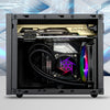 Silverstone vida 120 slim waterkoeling (zwart)