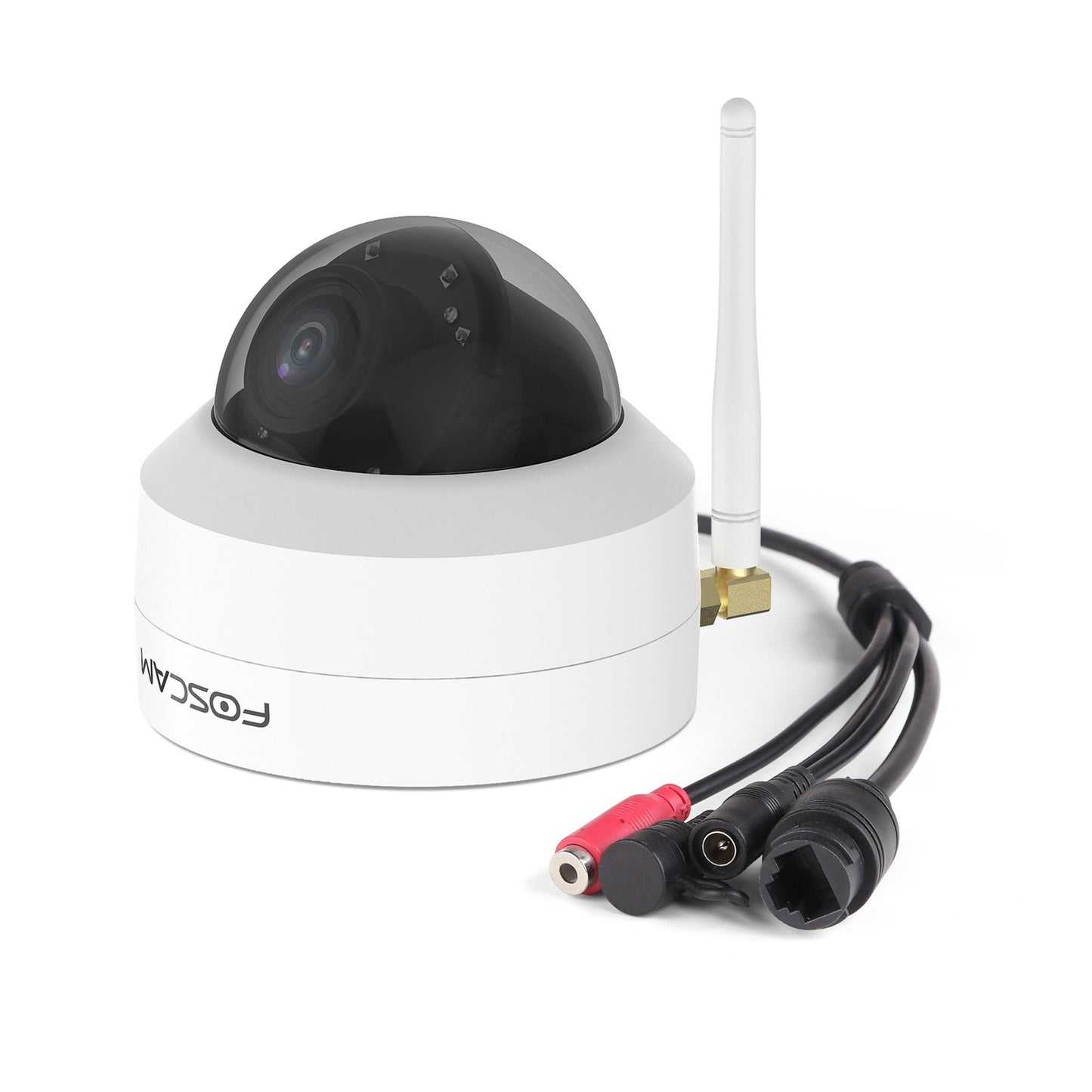 Foscam d4z dual band wifi ptz beveiligingscamera (wit, 4mp)