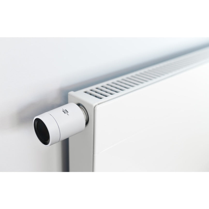 Brennenstuhl â®connect zigbee slimme radiatorknop ht cz 01 (radiatorknoppen met zigbee radio standaard, intelligente verwarmingsaansturing via app)