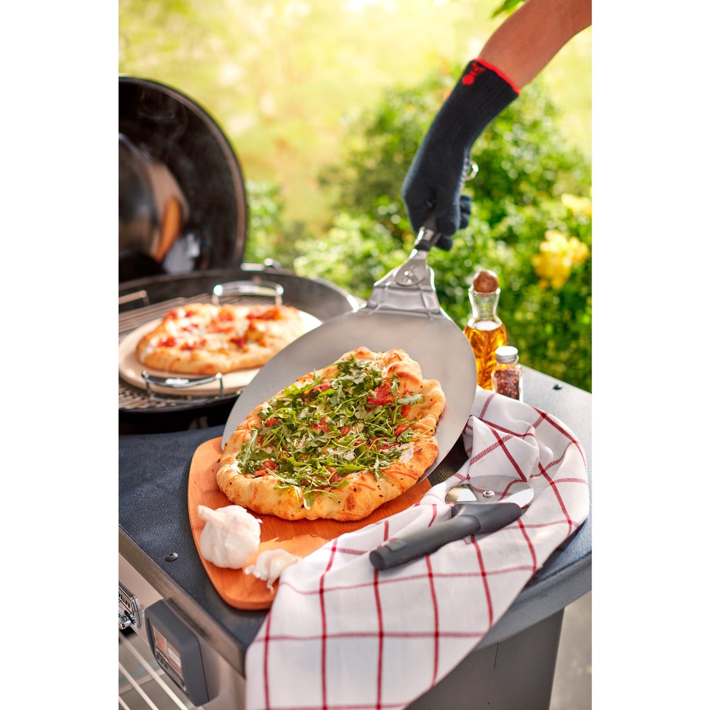 Weber pizzaspatel grillbestek (roestvrij staal)