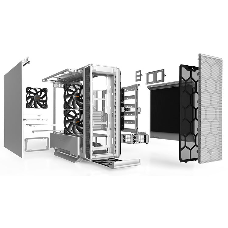 Be quiet! silent base 802 midi tower behuizing (wit | 2x usb-a | 1x usb-c)