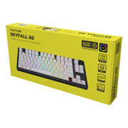 Hator skyfall wireless rgb mechanisch gaming toetsenbord (zwart, us lay-out (qwerty), hator aurum lemon, 80% (tkl), rgb, double shot abs, hot-swap, 2.4ghz | bluetooth | usb-c) - afbeelding 8
