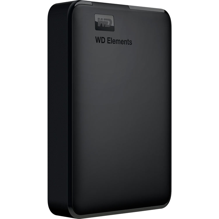 Wd elements portable 5 tb externe harde schijf (zwart, bu6y0050bbk-wesn, micro-usb-b 3.2 (5 gbit s))