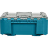 Makita maktrak organizer compact p-91067 gereedschapsbox (blauw zwart)